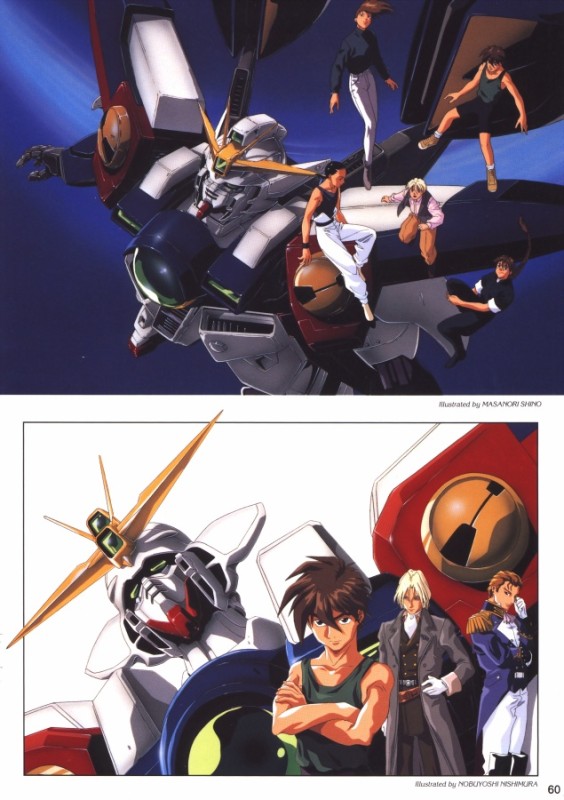 Otaku Gallery  / Art Books / Gundam Wing - Memorials II (The Legend Of Forever) / 061.jpg